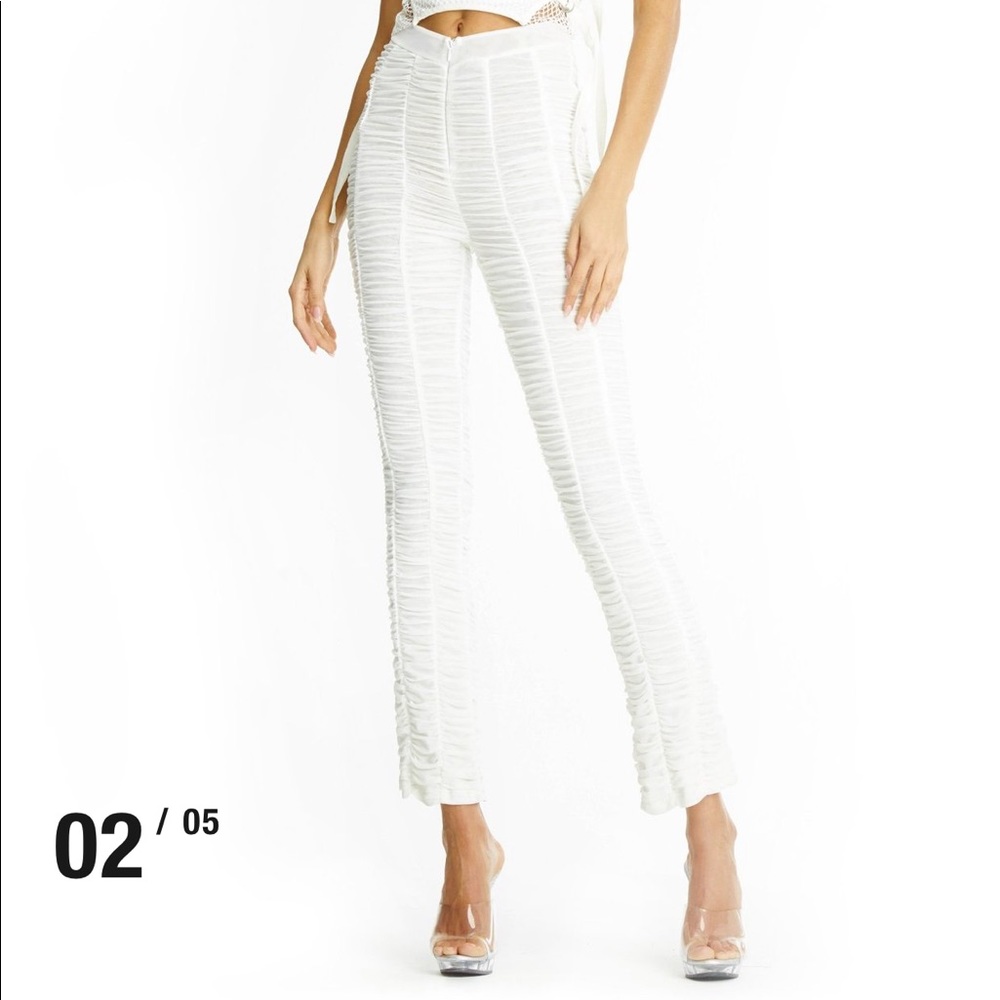 I. AM. GIA. white Ophelia pants